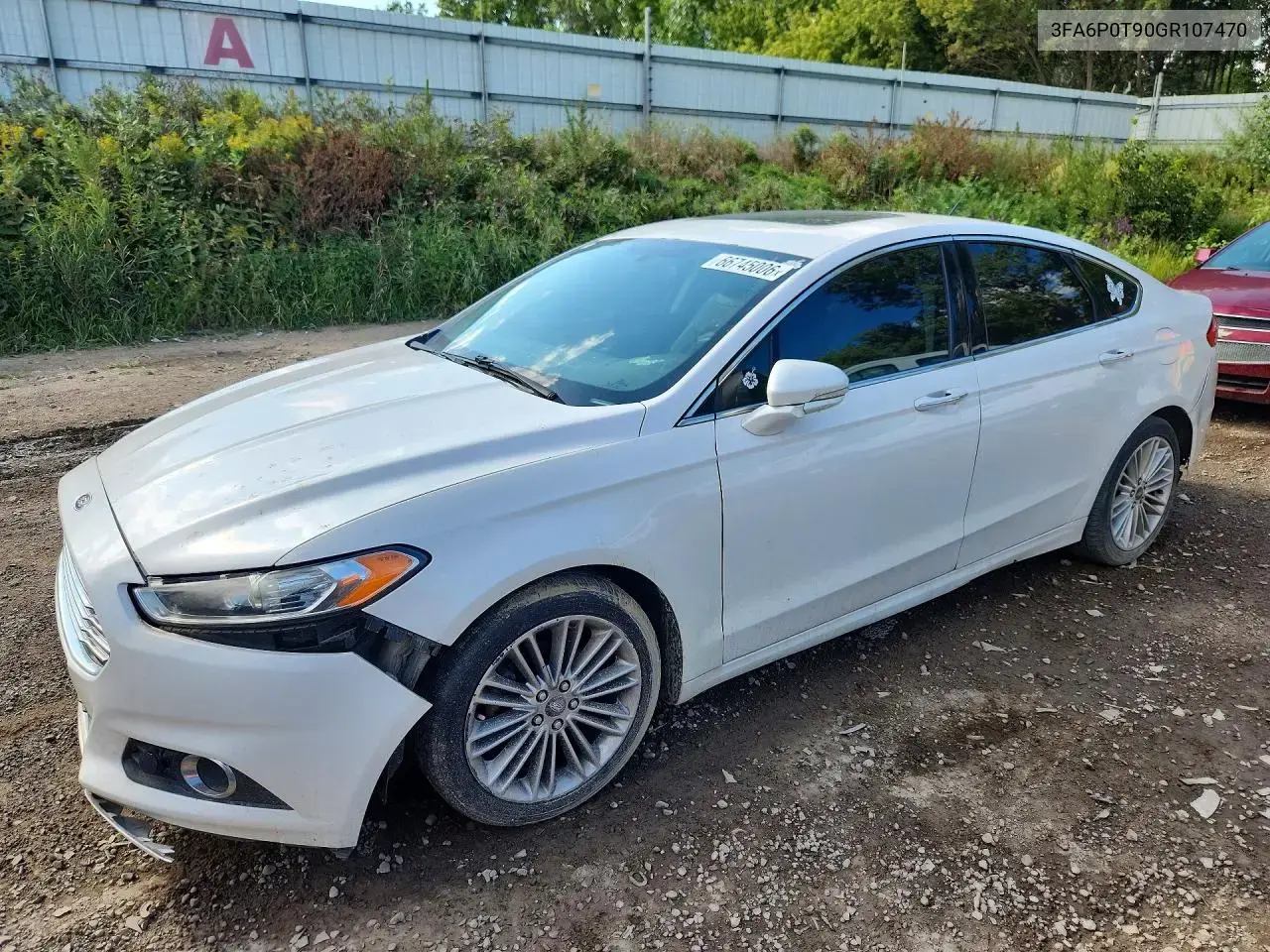Ford Fusion Se 2016