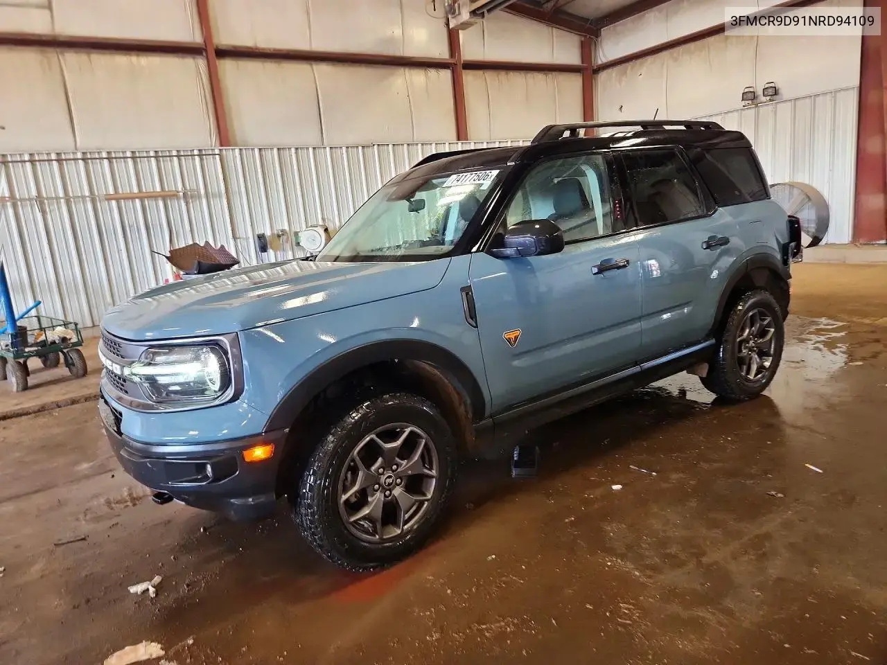 Ford Bronco Sport Badlands 2022