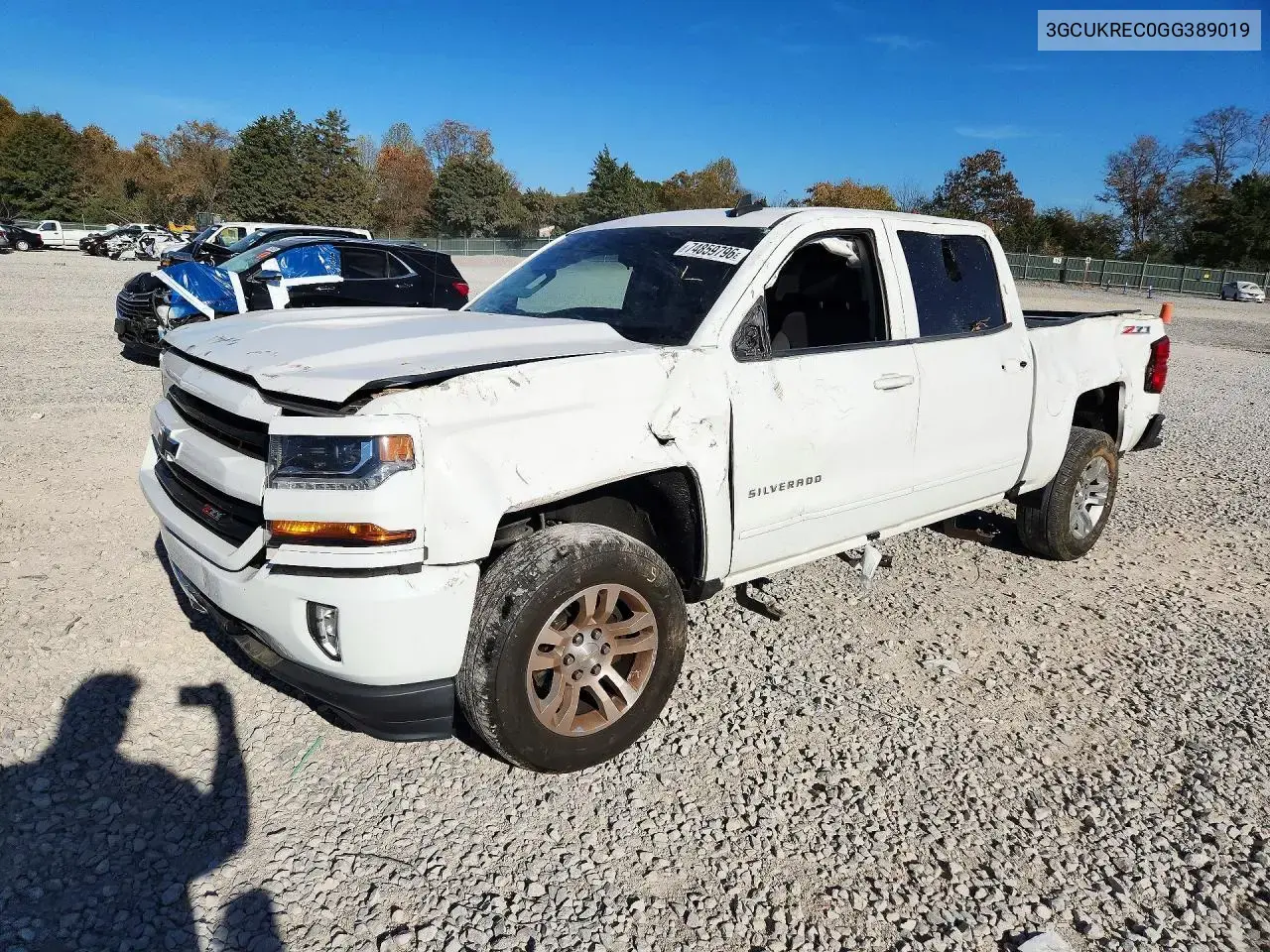 Chevrolet Silverado K1500 Lt 2016