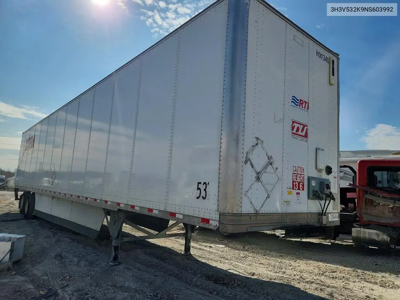 Hyundai Translead Vc2530152-Js Dry Van Trailer 2022