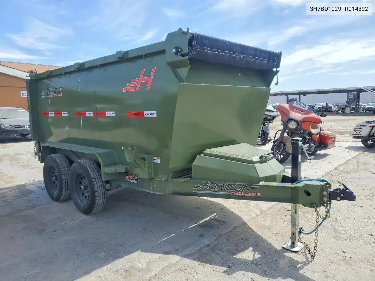 Horizon Hz5 10'X60"X4'Bp 3.5K Dump Trailer 2026