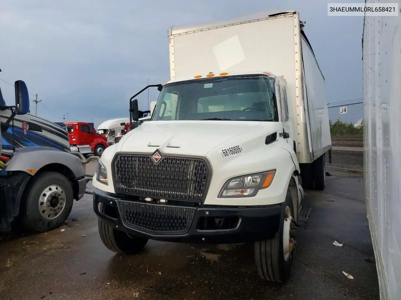 International Mv607 Box Truck 2024