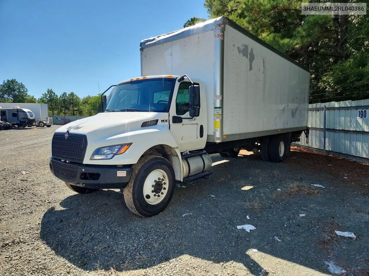 International Mv607 Box Truck 2024