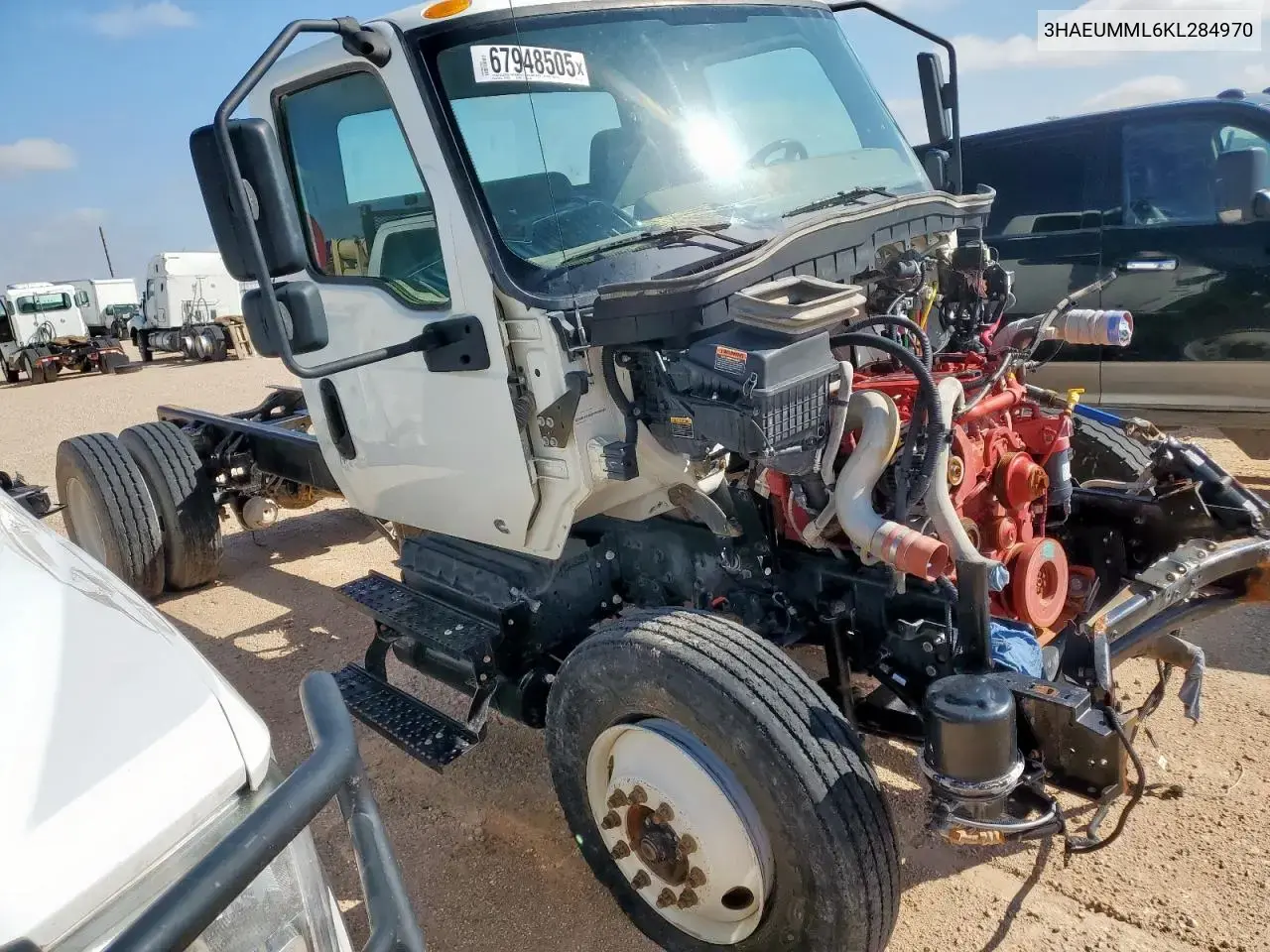 International Mv607 Truck Cab And Chassis 2019