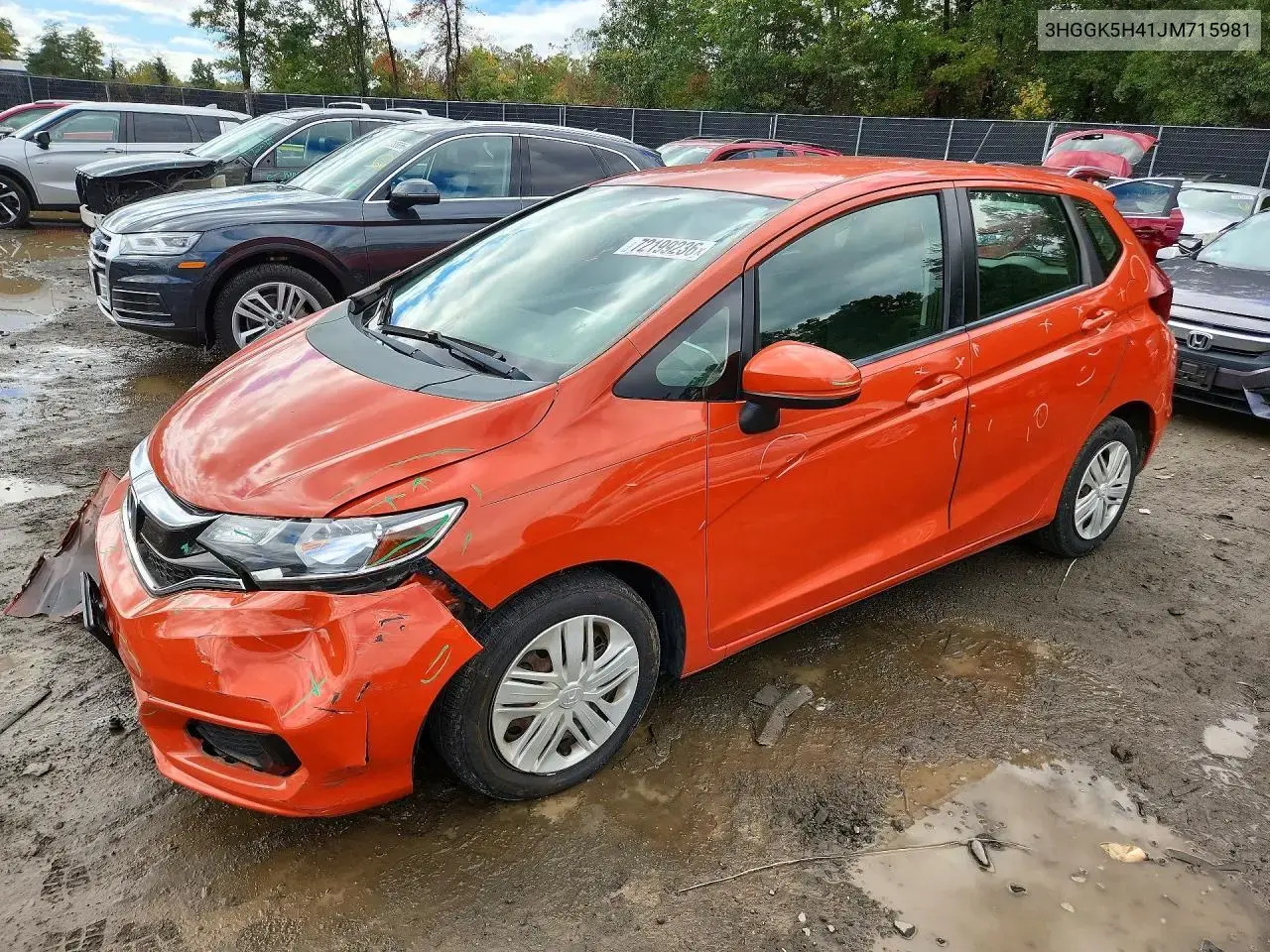 Honda Fit Lx 2018