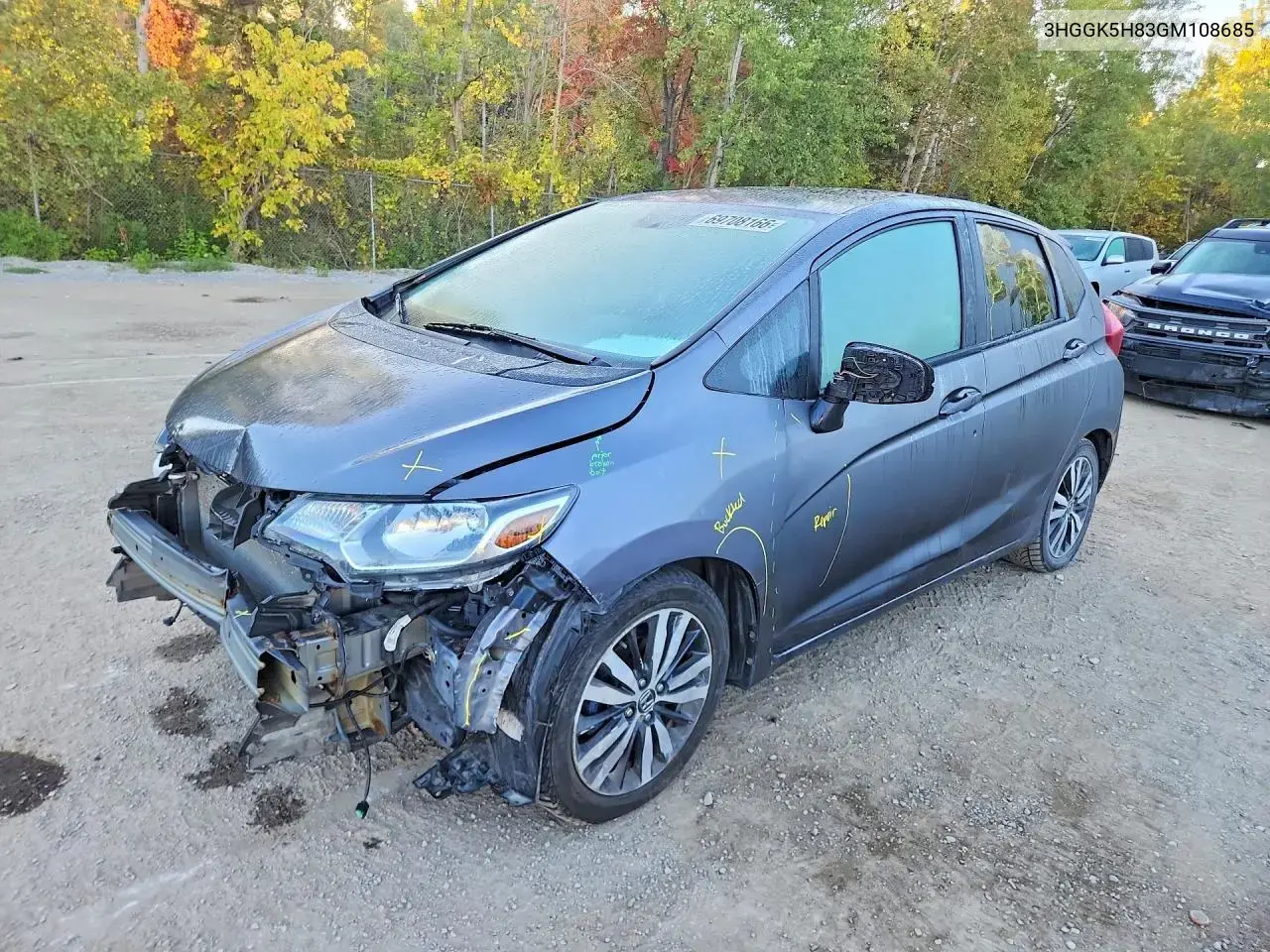 Honda Fit Ex 2016