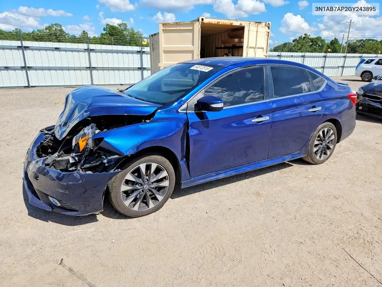 Nissan Sentra Sr 2016