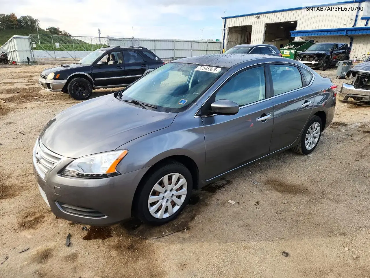 Nissan Sentra Sv 2015