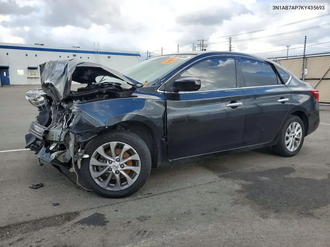 Nissan Sentra Sv 2019
