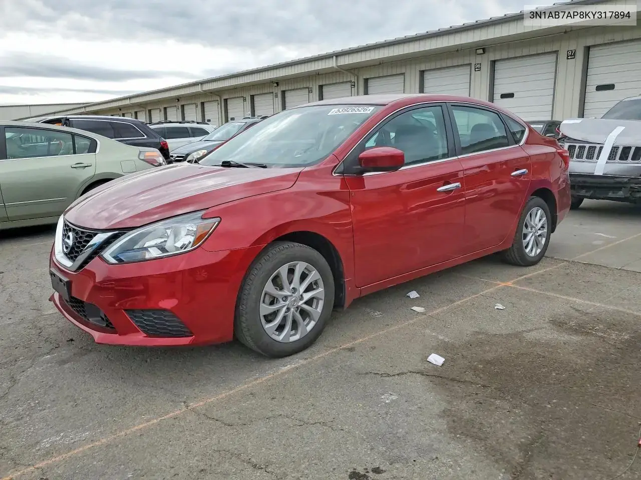 Nissan Sentra Sv 2019