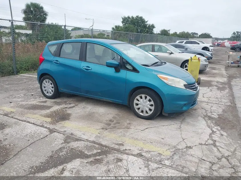 Nissan Versa Note S (Sr)/S Plus/Sl/Sr/Sv 2015