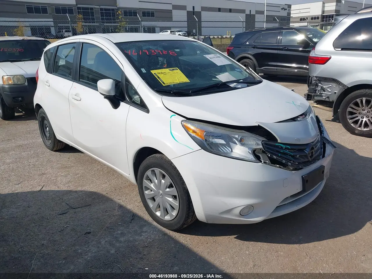 Nissan Versa Note S/S Plus/Sl/Sr/Sv 2015