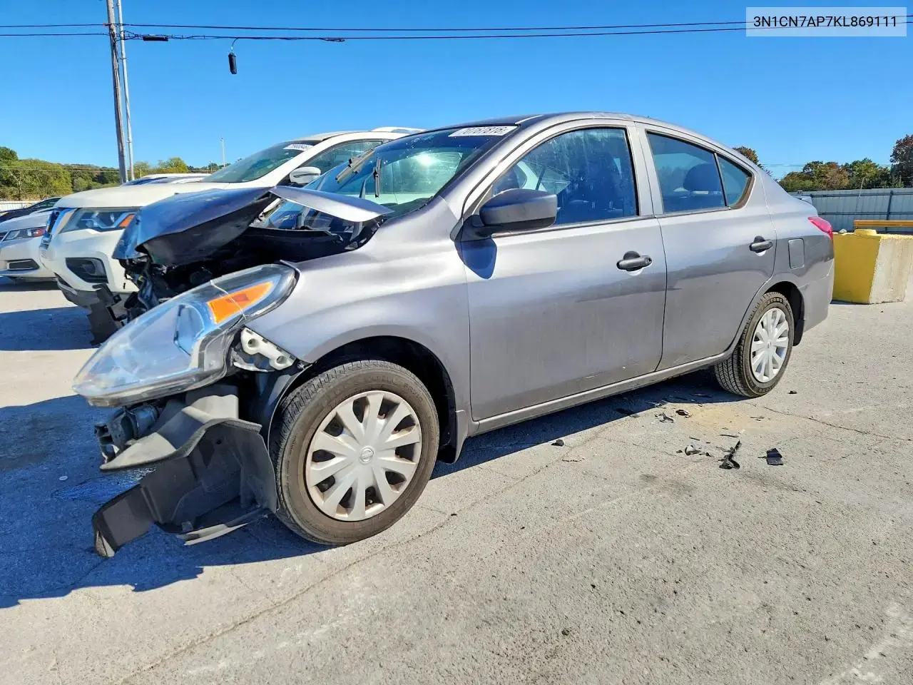 Nissan Versa S Plus 2019