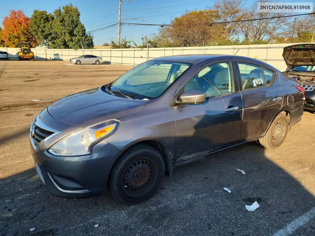 Nissan Versa 1.6 Sv 2016