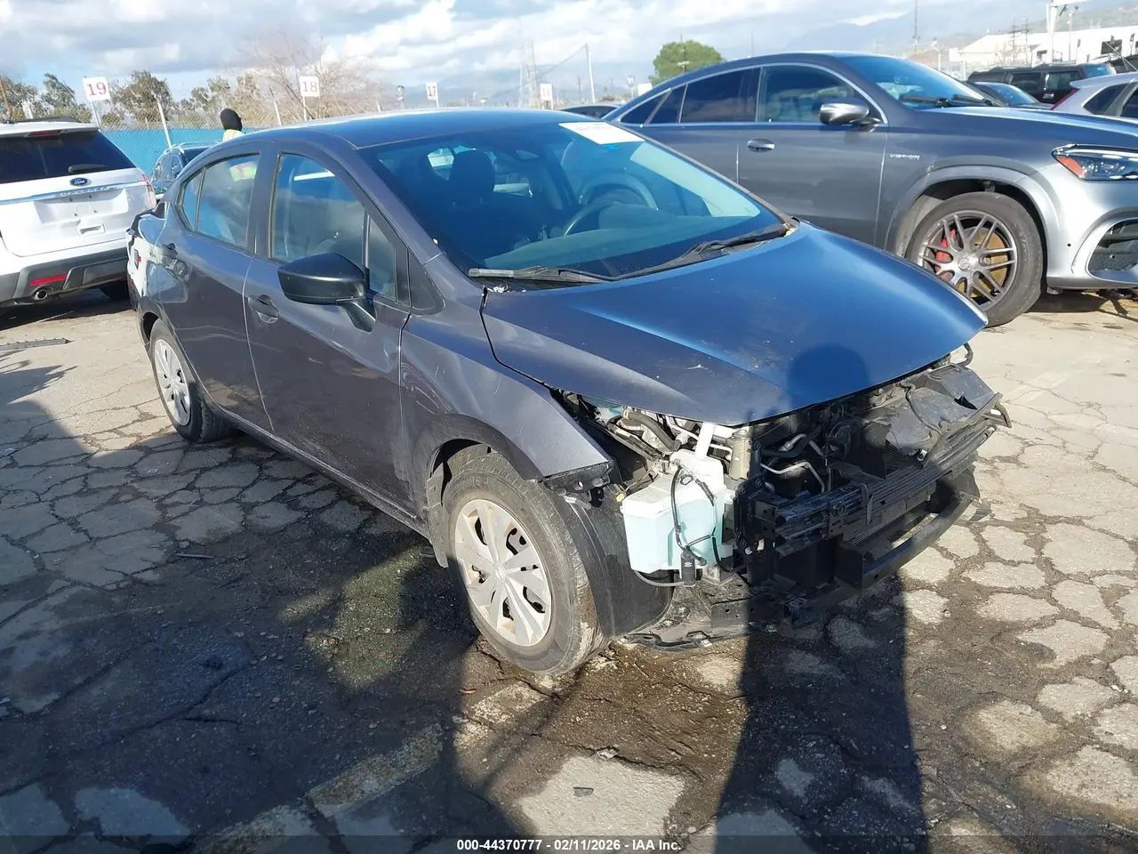 Nissan Versa S 5-Speed Manual Transmission 2021