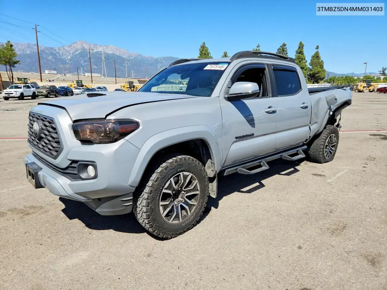 Toyota Tacoma Trd Sport 2021