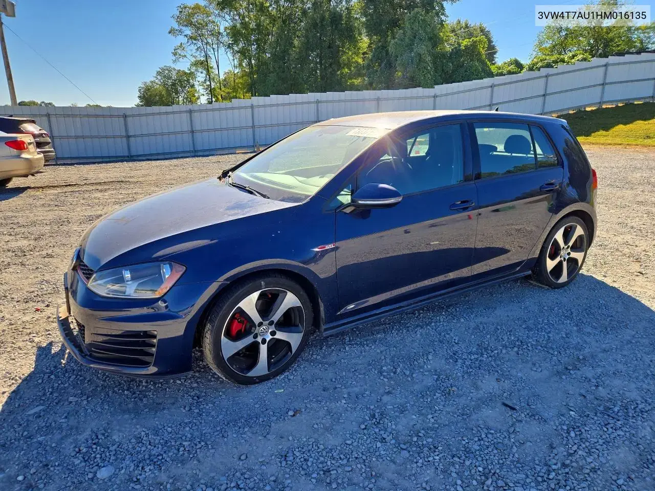 Volkswagen Gti S 2017