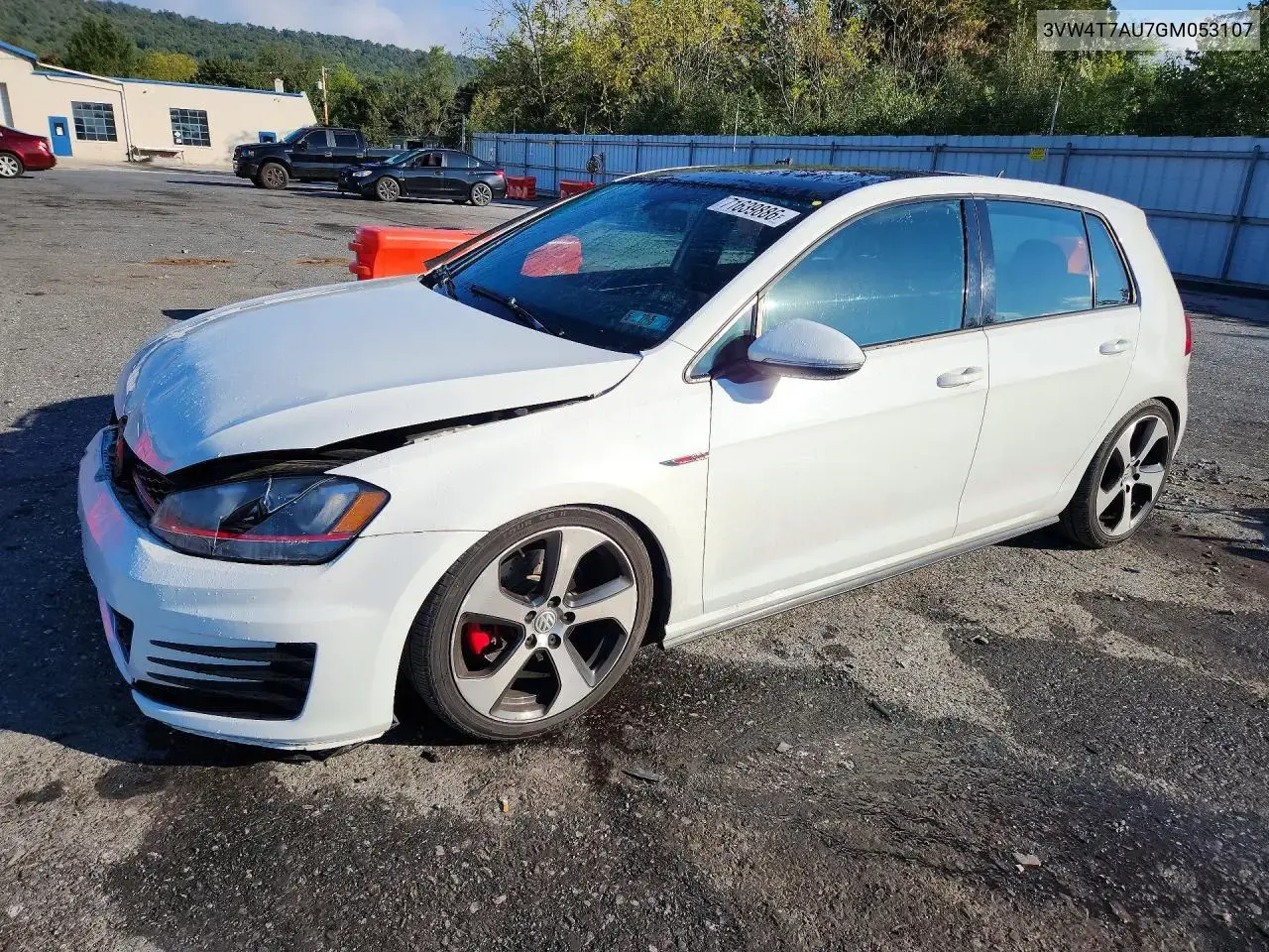 Volkswagen Gti S/Se 2016