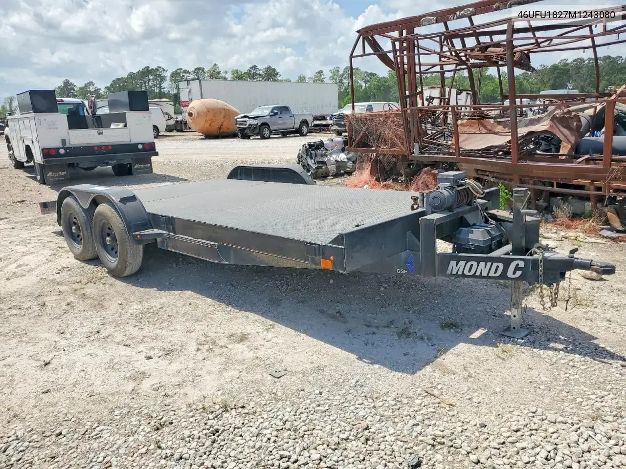 Mond C Tilt Deck Equipment Trailer 2021