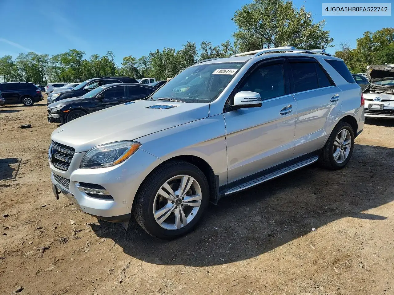 Mercedes-Benz Ml 350 4Matic 2015