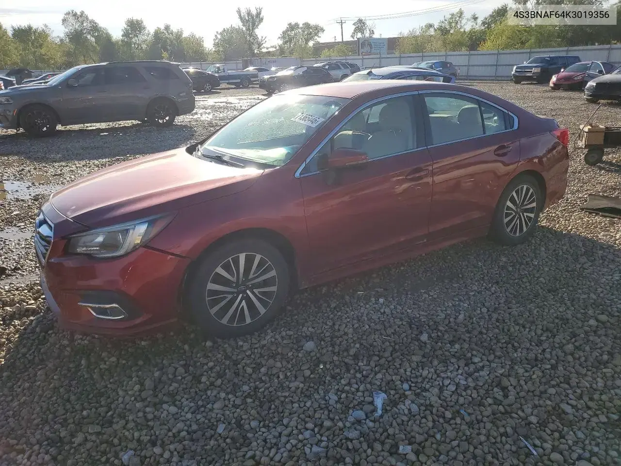 Subaru Legacy 2.5I Premium 2019