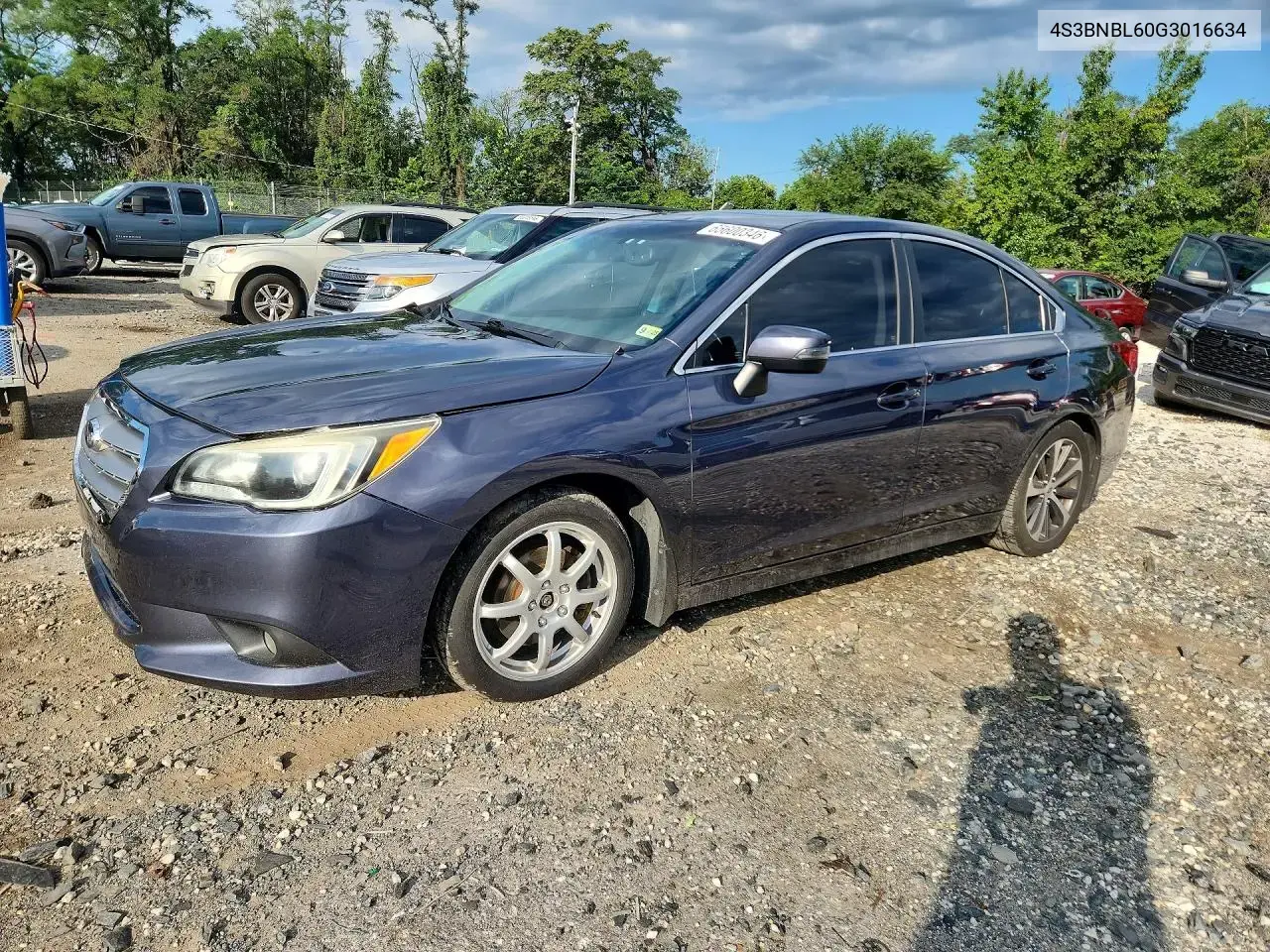 Subaru Legacy 2.5I Limited 2016