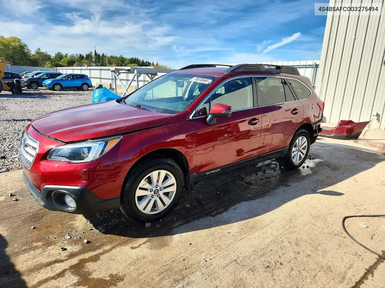 Subaru Outback 2.5I Premium 2016