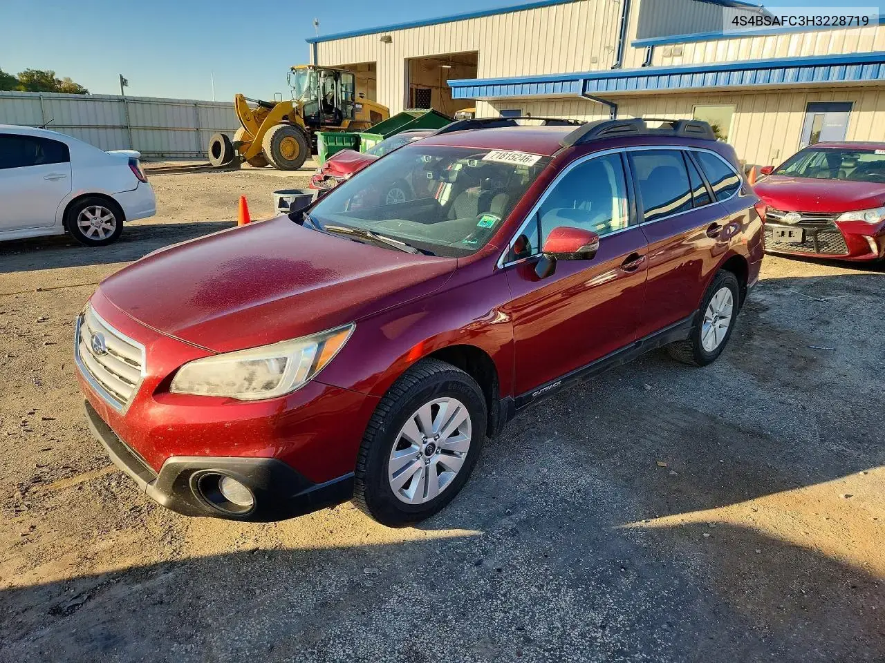 Subaru Outback 2.5I Premium 2017