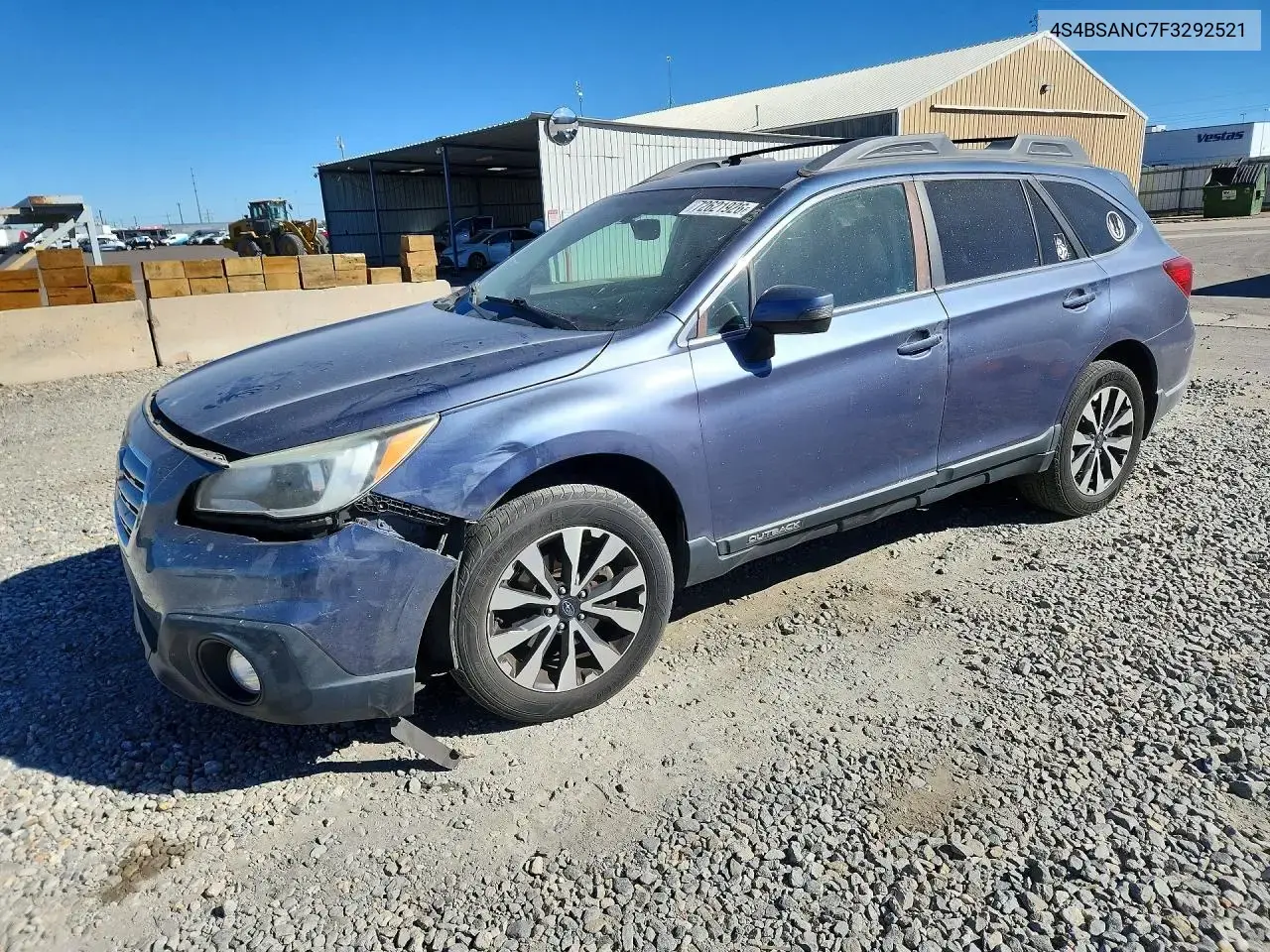 Subaru Outback 2.5I Limited 2015