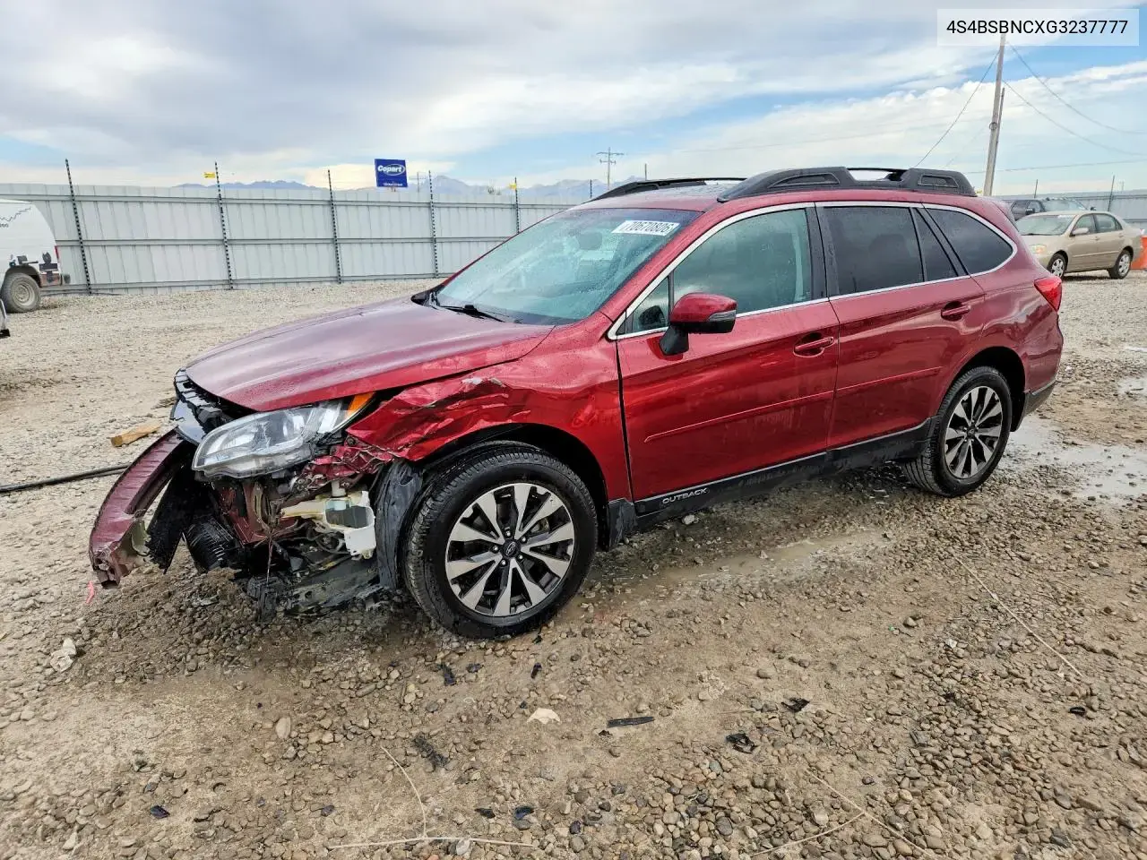 Subaru Outback 2.5I Limited 2016