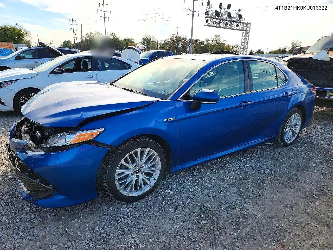 Toyota Camry Hybrid Xle 2019