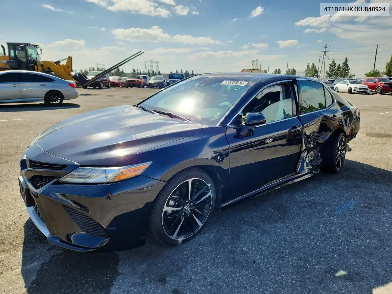 Toyota Camry Xse 2019