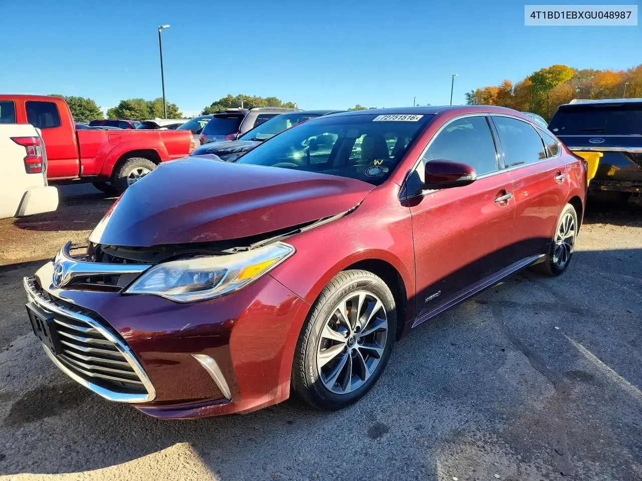 Toyota Avalon Hybrid Xle Plus 2016