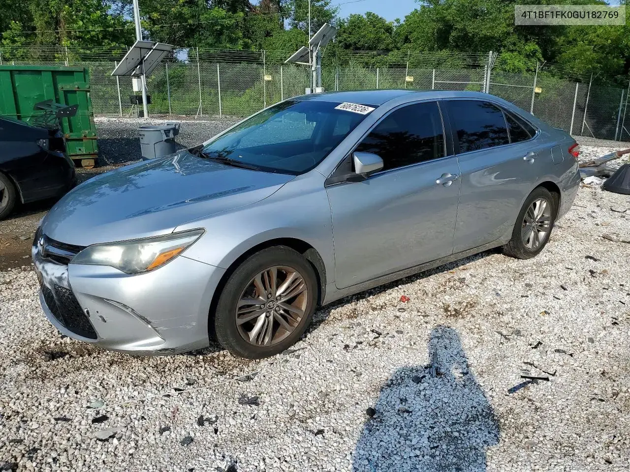 Toyota Camry Se 2016