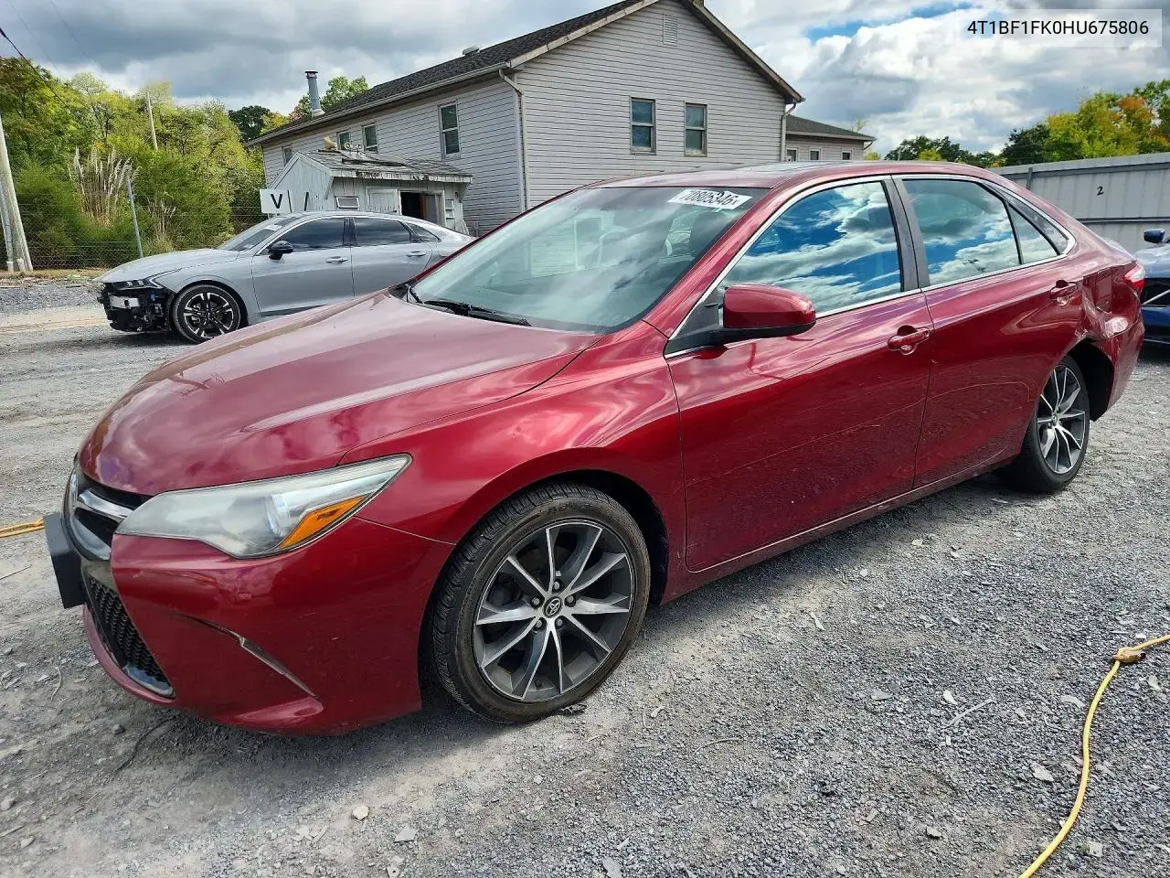 Toyota Camry Xse 2017