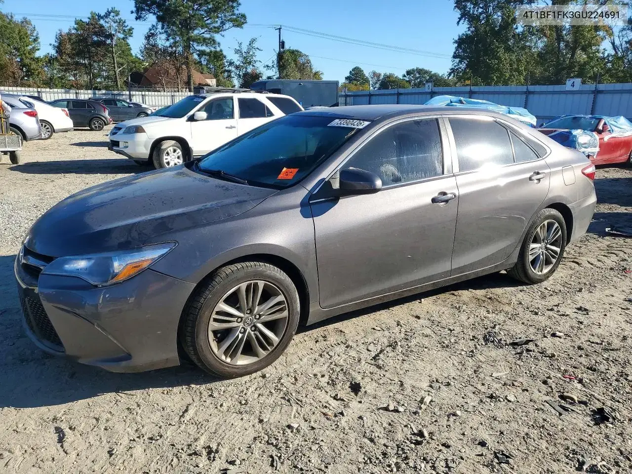 Toyota Camry Se 2016