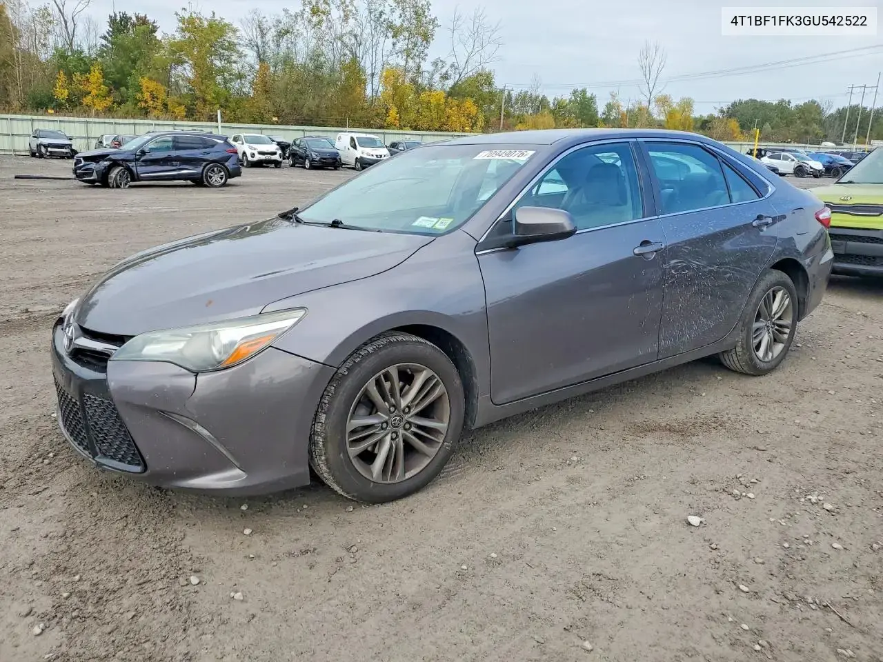 Toyota Camry Se 2016