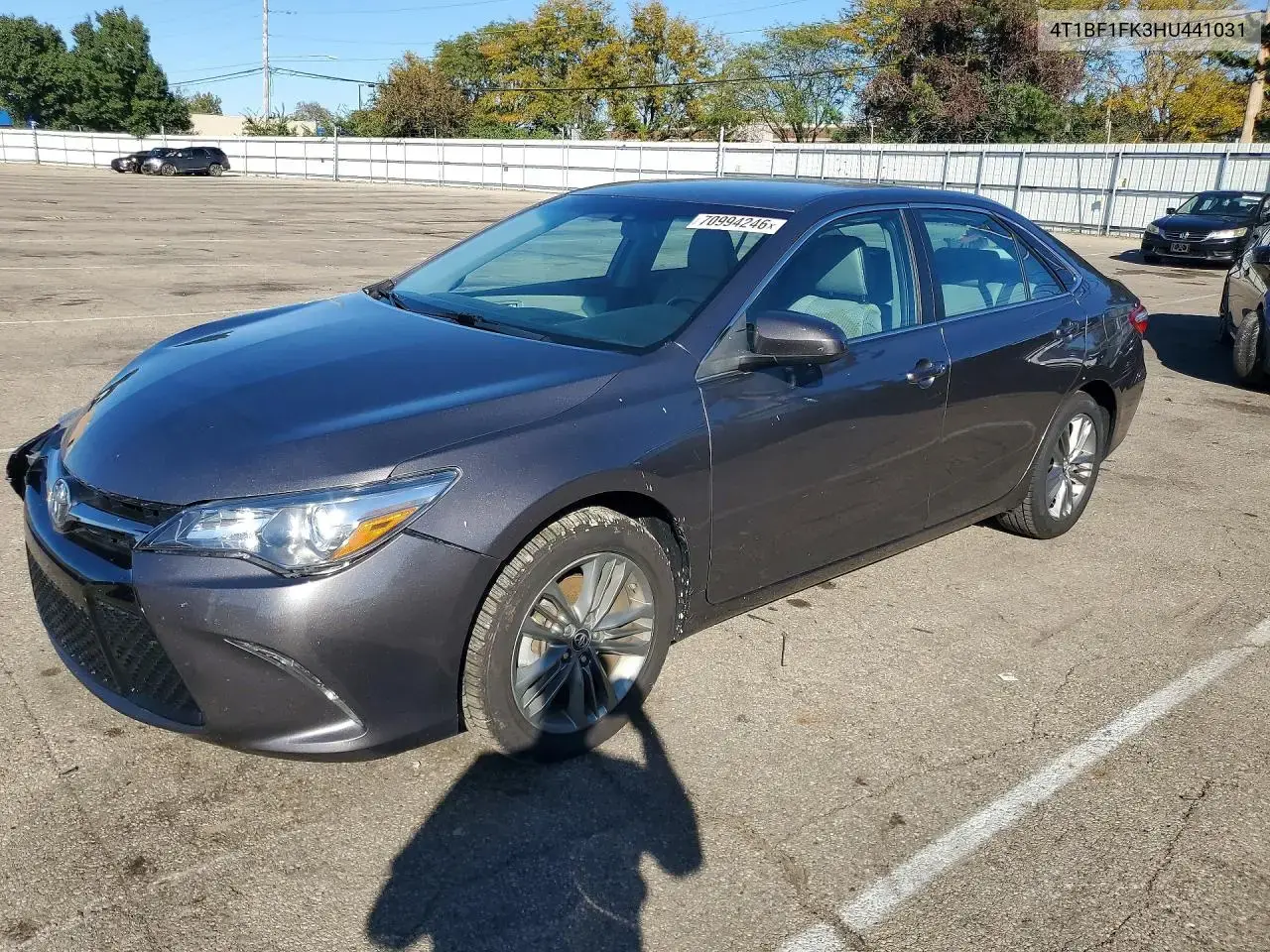 Toyota Camry Se 2017
