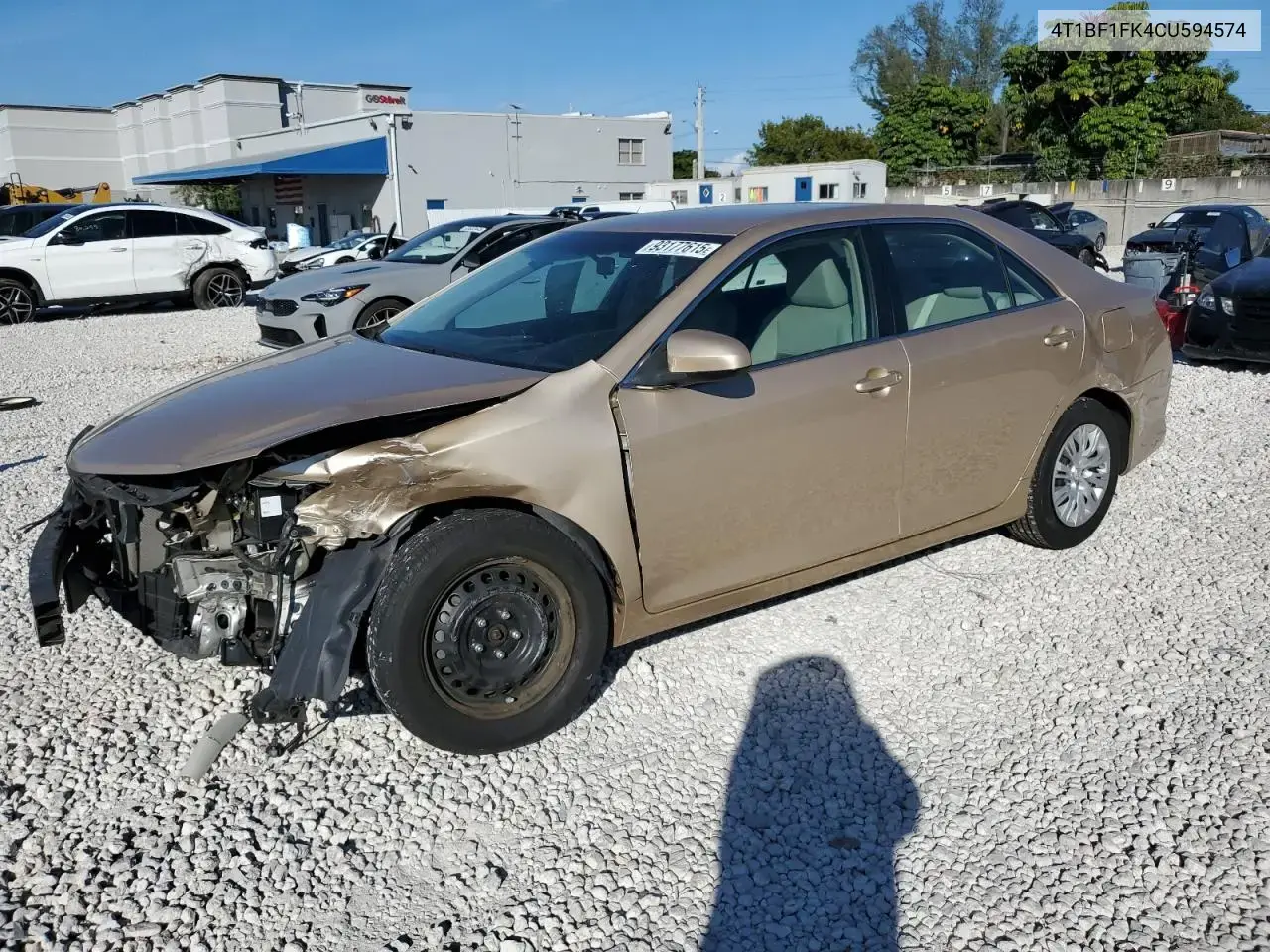 Toyota Camry Base 2012
