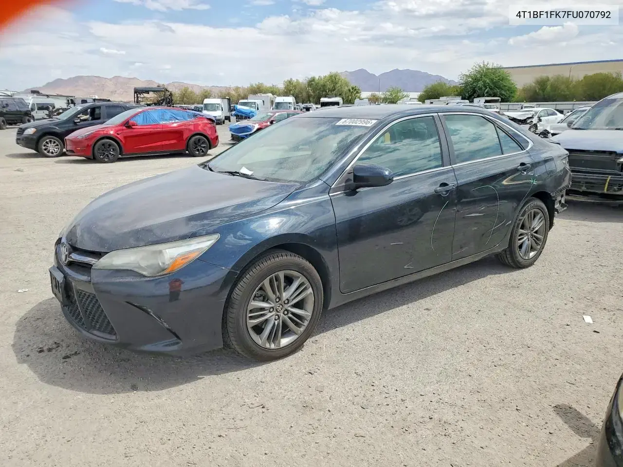 Toyota Camry Se 2015