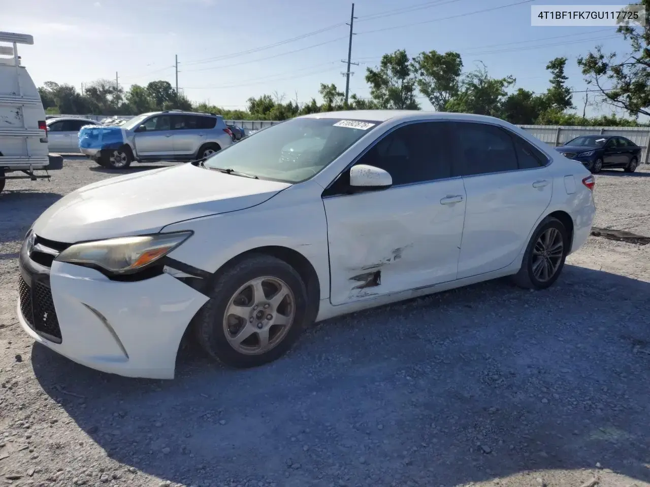 Toyota Camry Se 2016
