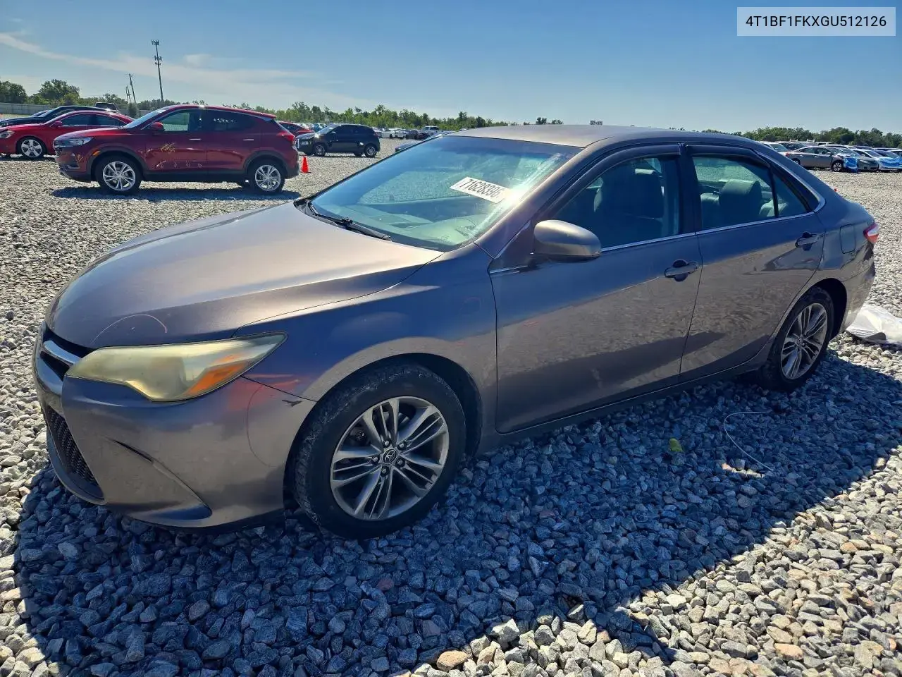 Toyota Camry Se 2016
