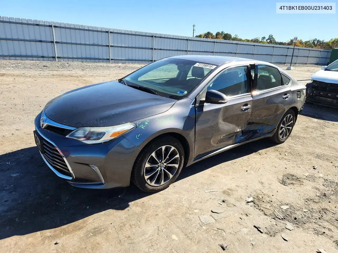 Toyota Avalon Xle Premium 2016