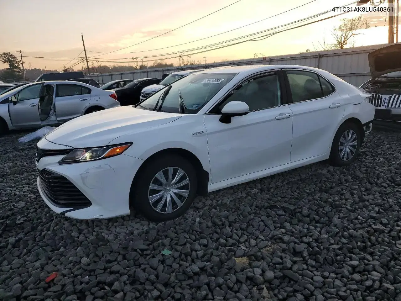 Toyota Camry Le 2020