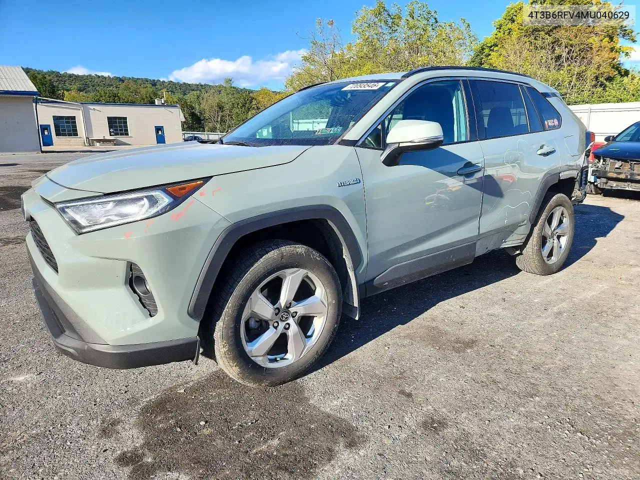 Toyota Rav4 Hybrid Xle Premium 2021