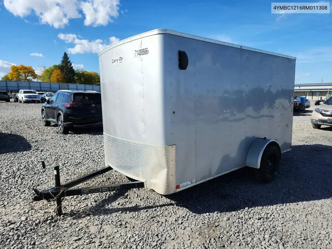 Carry-On 6X12Cgrcm Enclosed Cargo Trailer 2024
