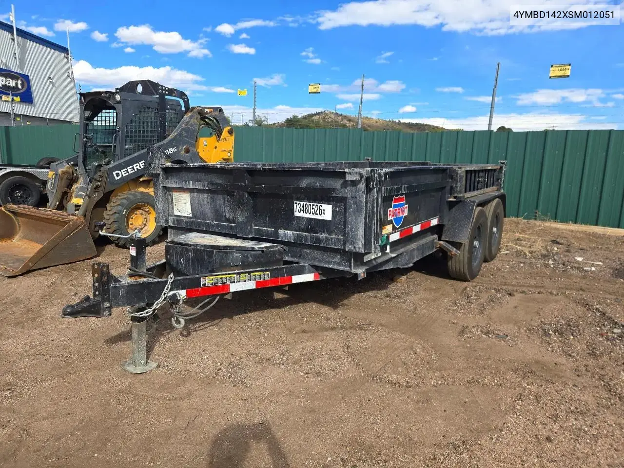 Rawmaxx 14' Dump Trailer 2025