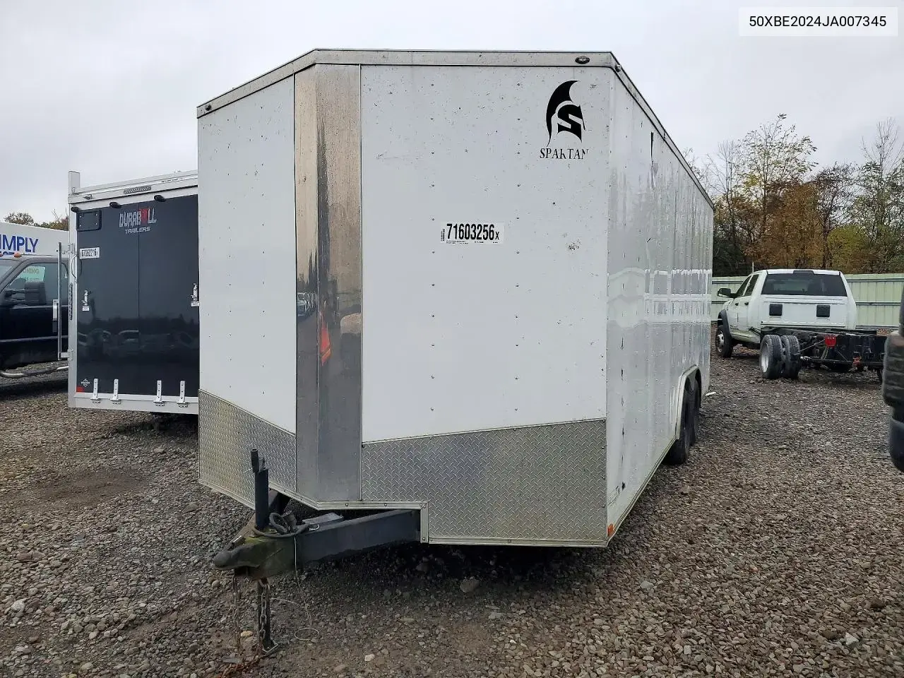Spartan Cargo Sp8.5X20Ta Enclosed Cargo Trailer 2018