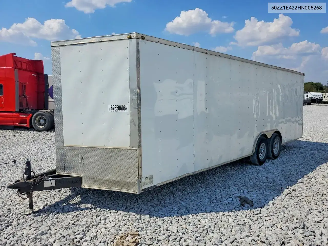 Quality Cargo 8.5X24Ta3 Enclosed Cargo Trailer 2017