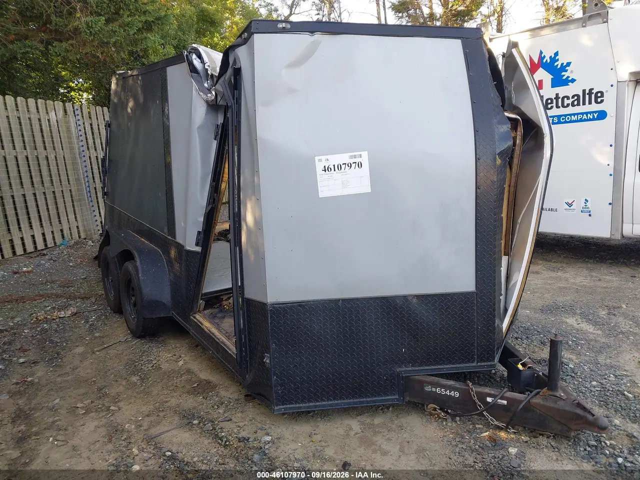 Covered Wagon Enclosed Dual Axle Trailer 2021